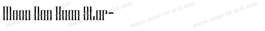 Moon Nan Xuan Star字体转换